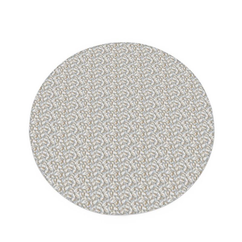 Season of Oysters — Coastal Shell Cotton-Linen Tablecloth