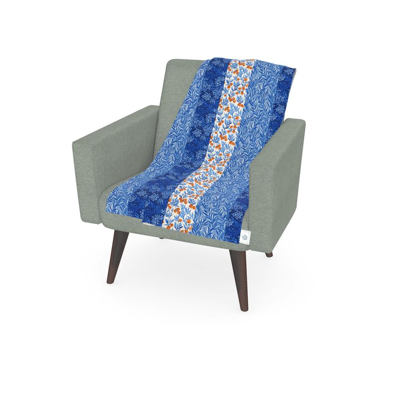 Fleece-Lined Throw — Blueleaf Reverie