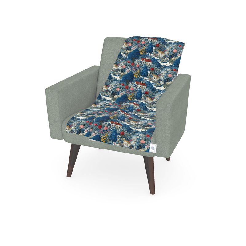 Fleece-Lined Throw — A Corner Of Summer