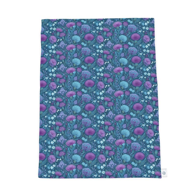 Fleece-Lined Throw — Held Against The Wind