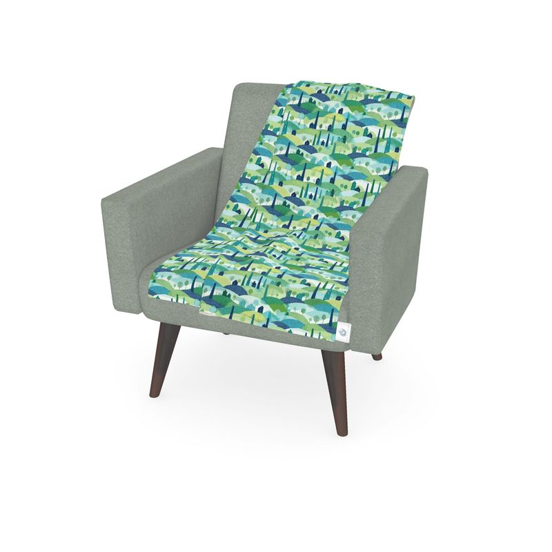 Fleece-Lined Throw — Hills That Remember