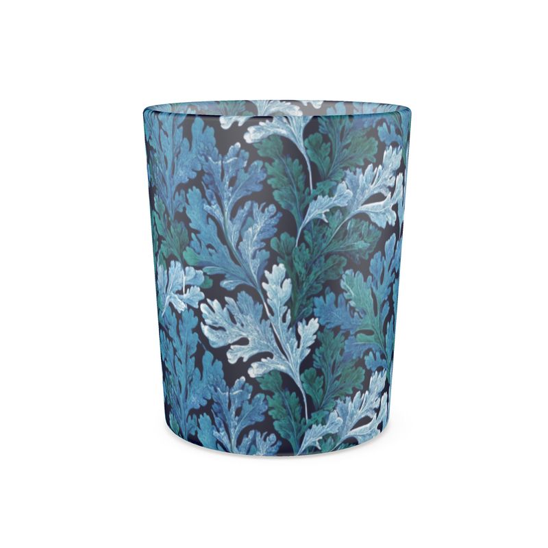 Where The Sea Grows Dark Glass Candle & Tea Light Holder