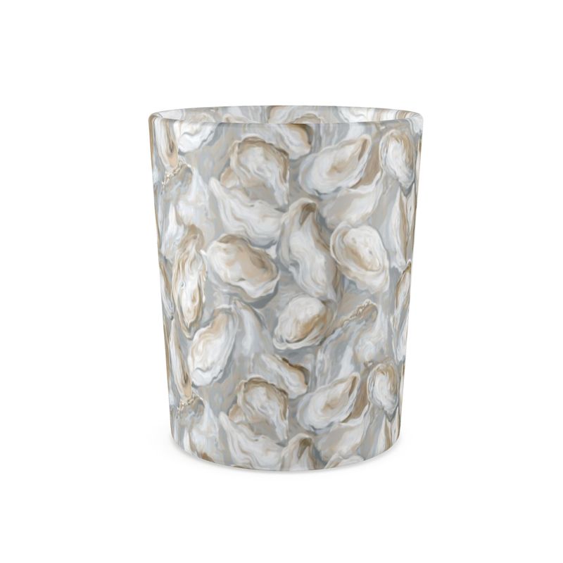 Season of Oysters Glass Candle & Tea Light Holder