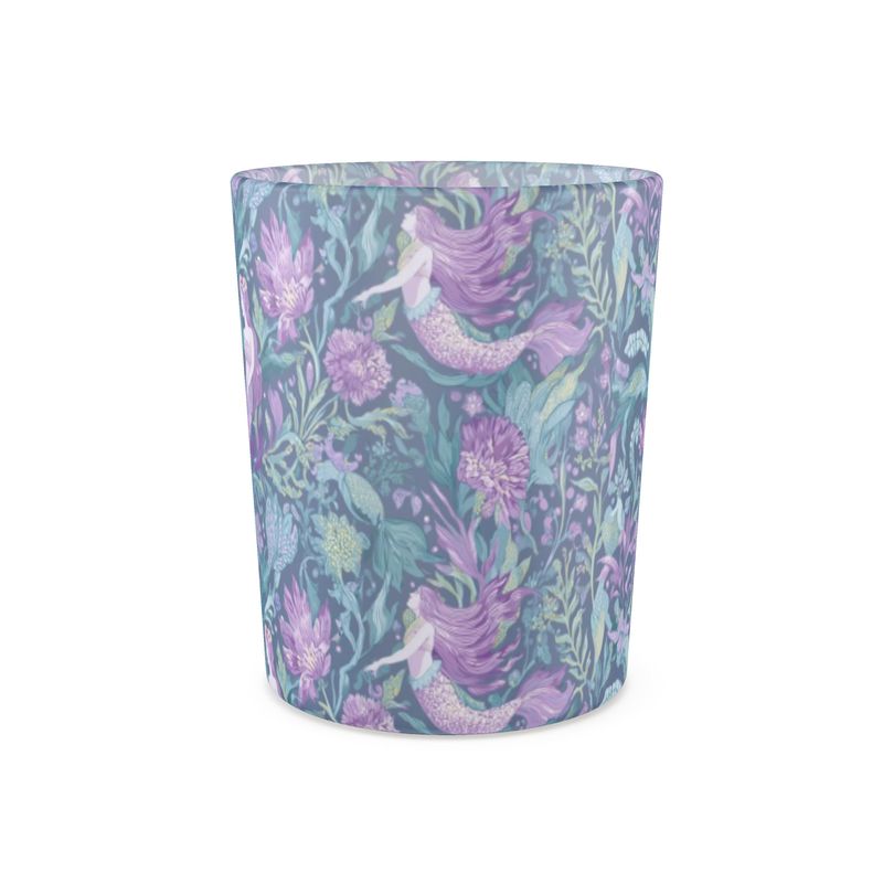 Sea Maiden In Bloom Glass Candle & Tea Light Holder