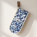 Tide-worn Mussels – Cornish Shell Print Cotton Double Oven Gloves