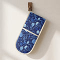 Ink & Petal – Botanical Print Cotton Double Oven Gloves