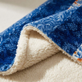 Fleece-Lined Throw — Blueleaf Reverie
