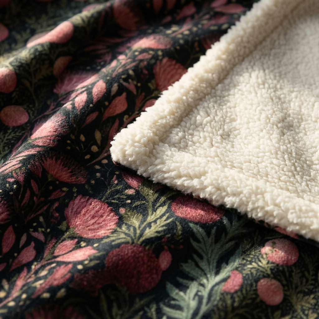 Fleece-Lined Throw — Bloom & Thicket
