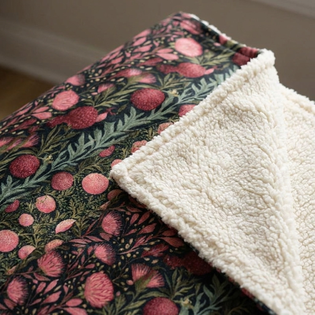 Fleece-Lined Throw — Bloom & Thicket