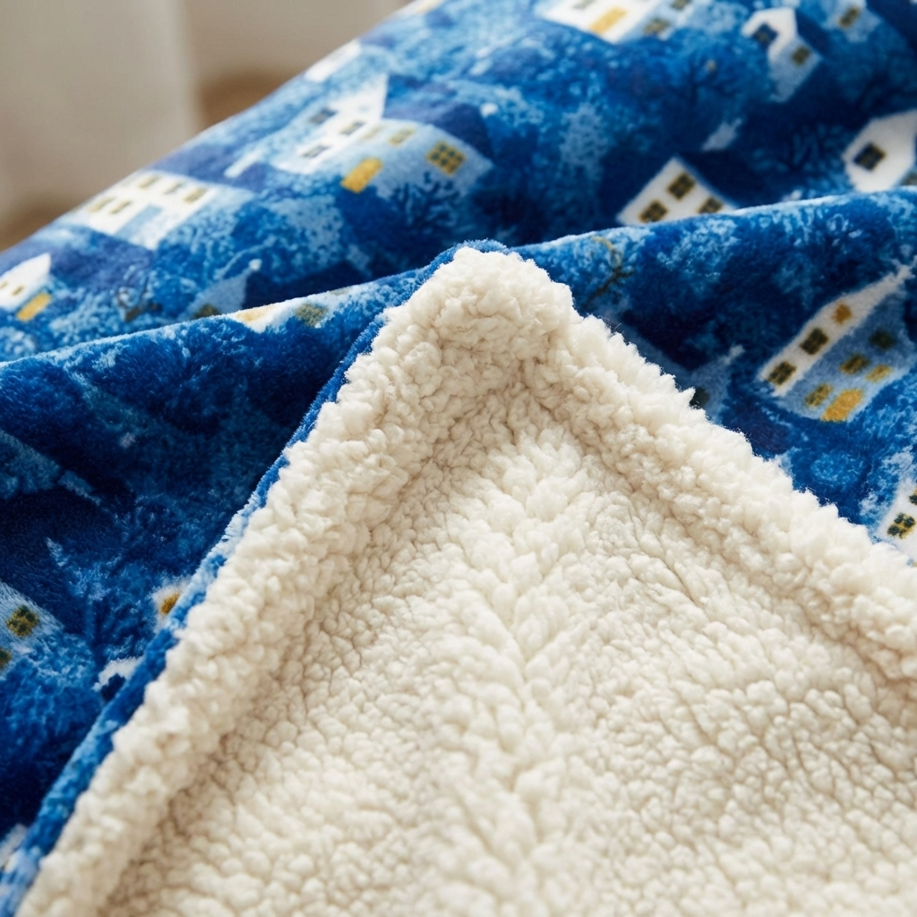 Fleece-Lined Throw — Home Above The Water