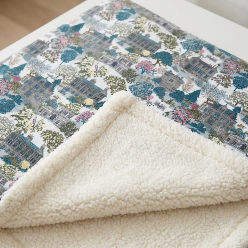 Fleece-Lined Throw — The Long Afternoon