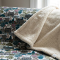 Fleece-Lined Throw — The Long Afternoon
