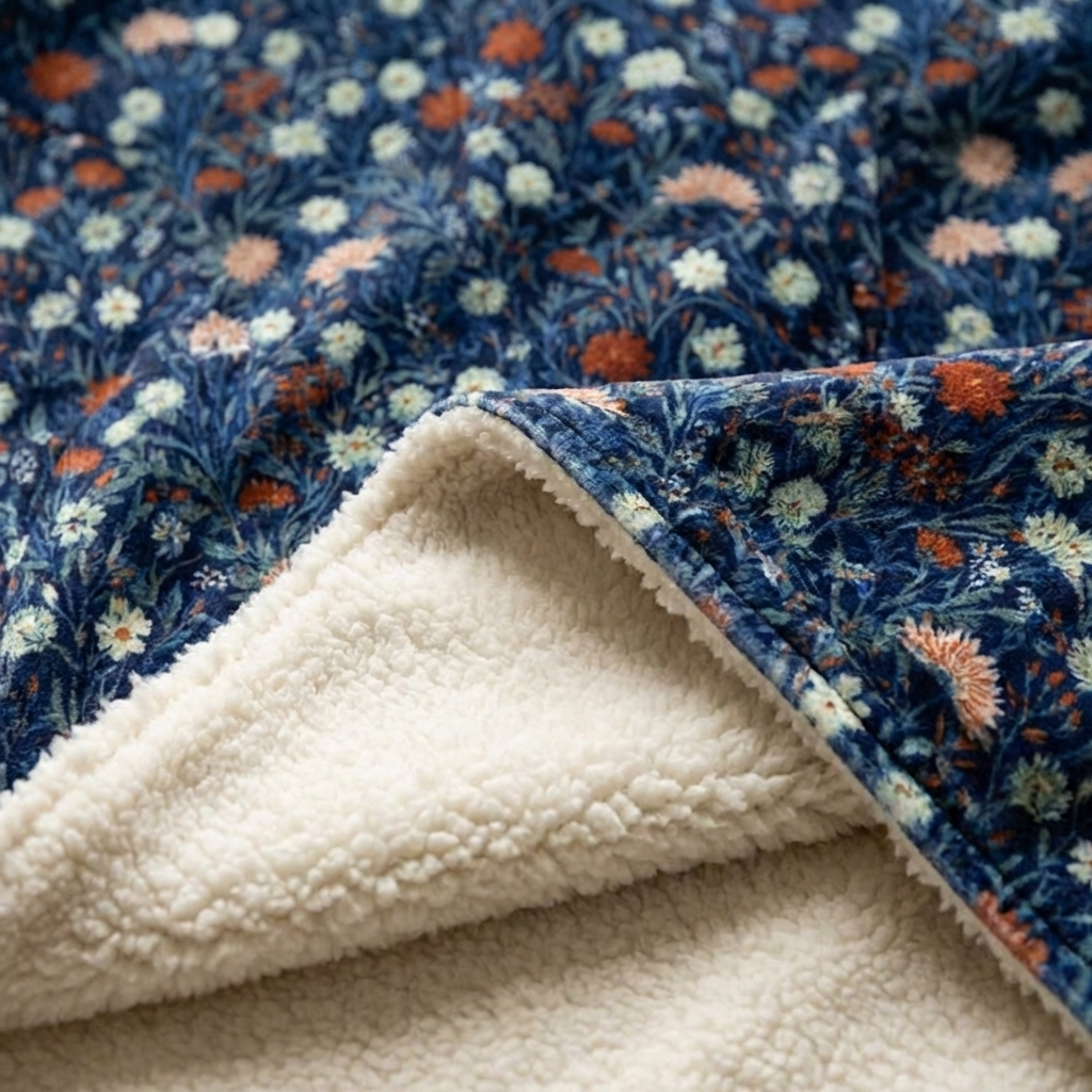 Fleece-Lined Throw — Bloom & Breeze