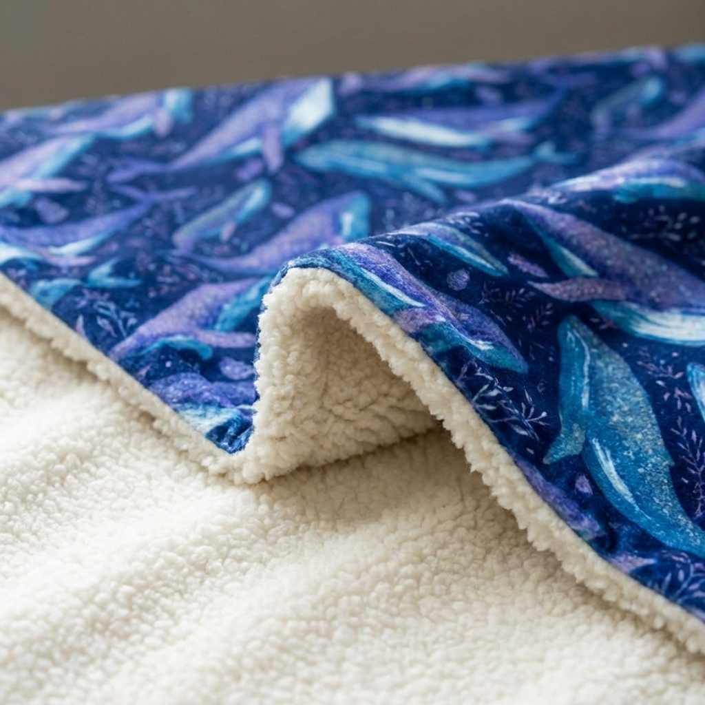 Fleece-Lined Throw — Songs Beneath The Surface
