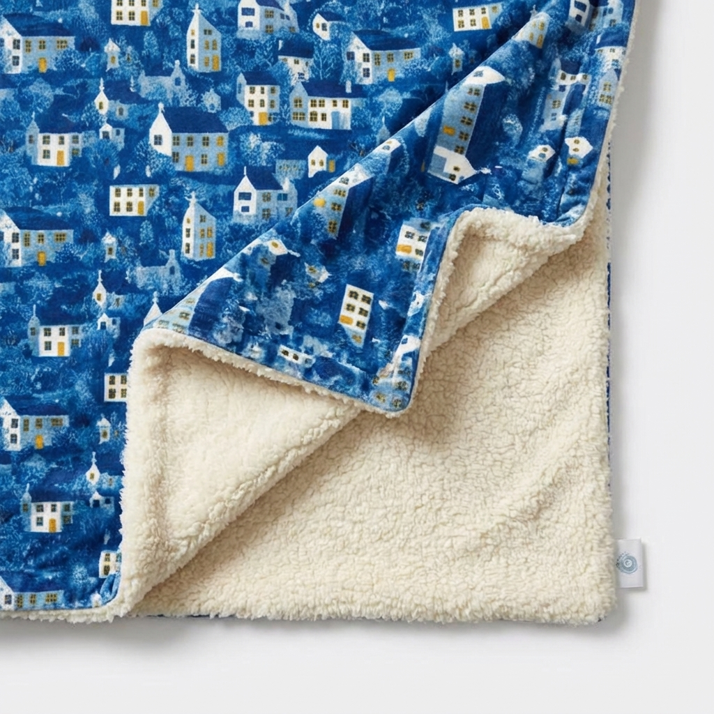 Fleece-Lined Throw — Home Above The Water