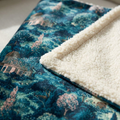 Fleece-Lined Throw — The Lower Garden