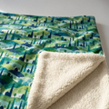 Fleece-Lined Throw — Hills That Remember