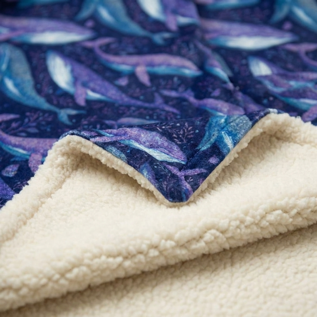 Fleece-Lined Throw — Songs Beneath The Surface