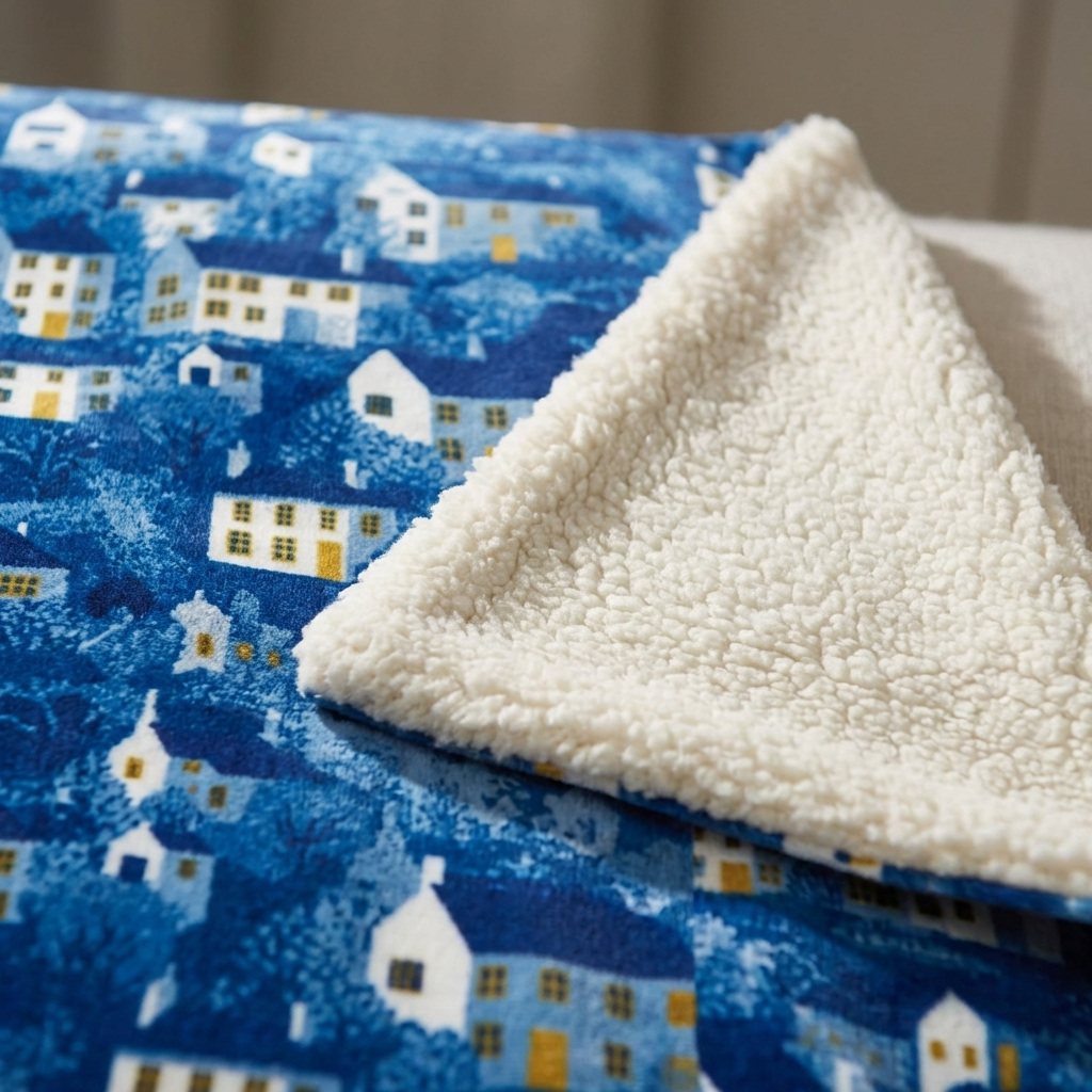 Fleece-Lined Throw — Home Above The Water