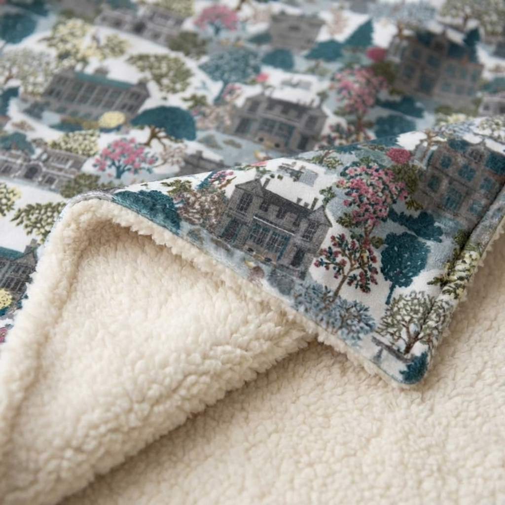 Fleece-Lined Throw — The Long Afternoon