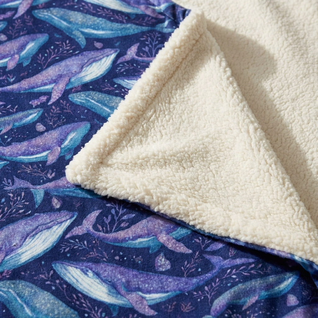Fleece-Lined Throw — Songs Beneath The Surface