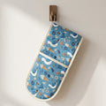 Summer Belongs to the Gulls – Seaside Print Cotton Double Oven Gloves