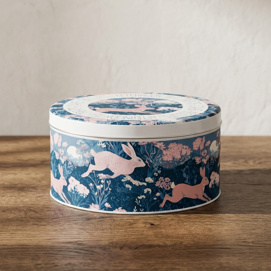 Where the Hare Runs – Moonlit Hare Cake Tin