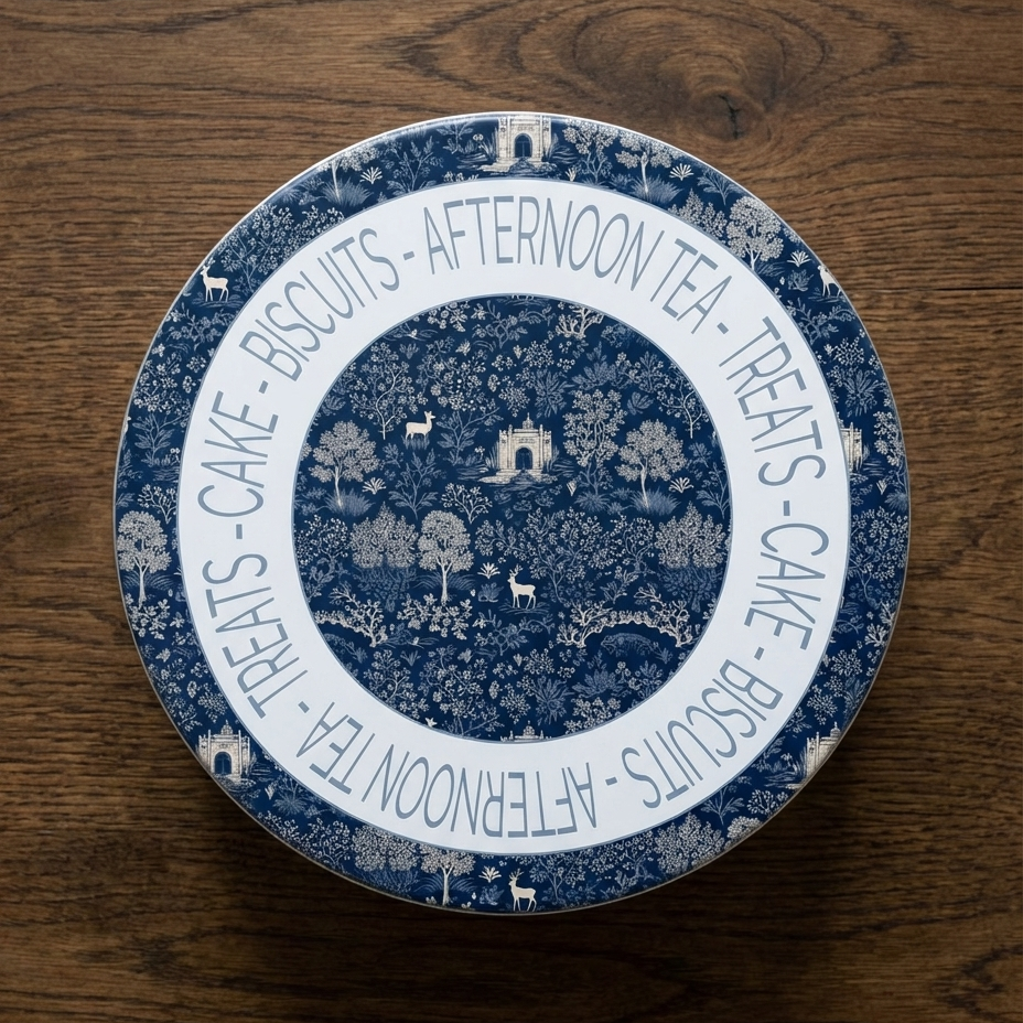 At the Edge of The Estate – Heritage Garden Cake Tin