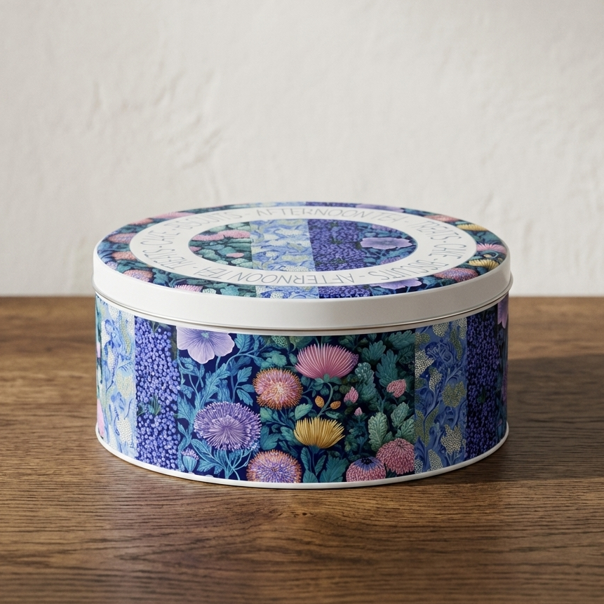 In Full Bloom – Jewel Floral Cake Tin