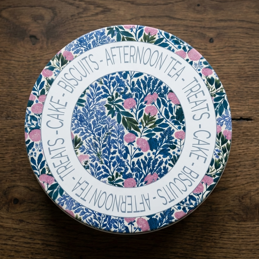 Hedgerow Whispers – Botanical Cake Tin