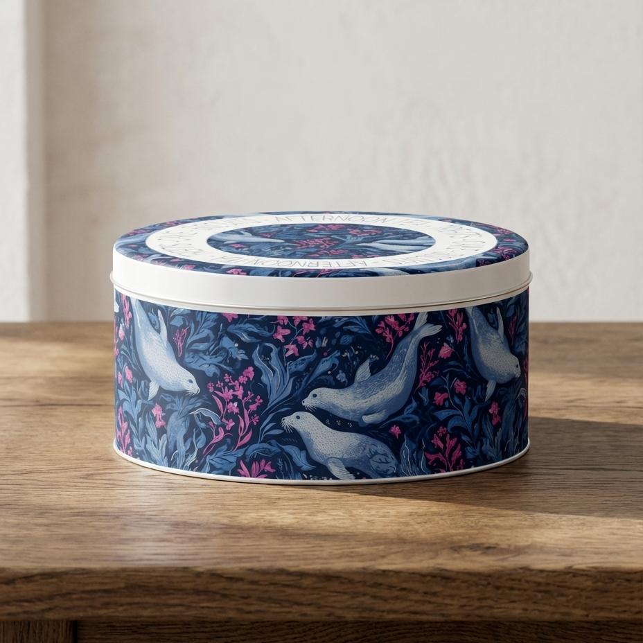 Where Seals Drift – Coastal Seal Cake Tin