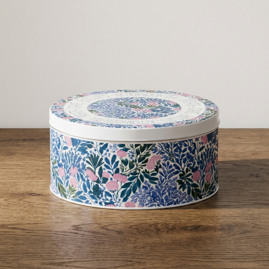Hedgerow Whispers – Botanical Cake Tin