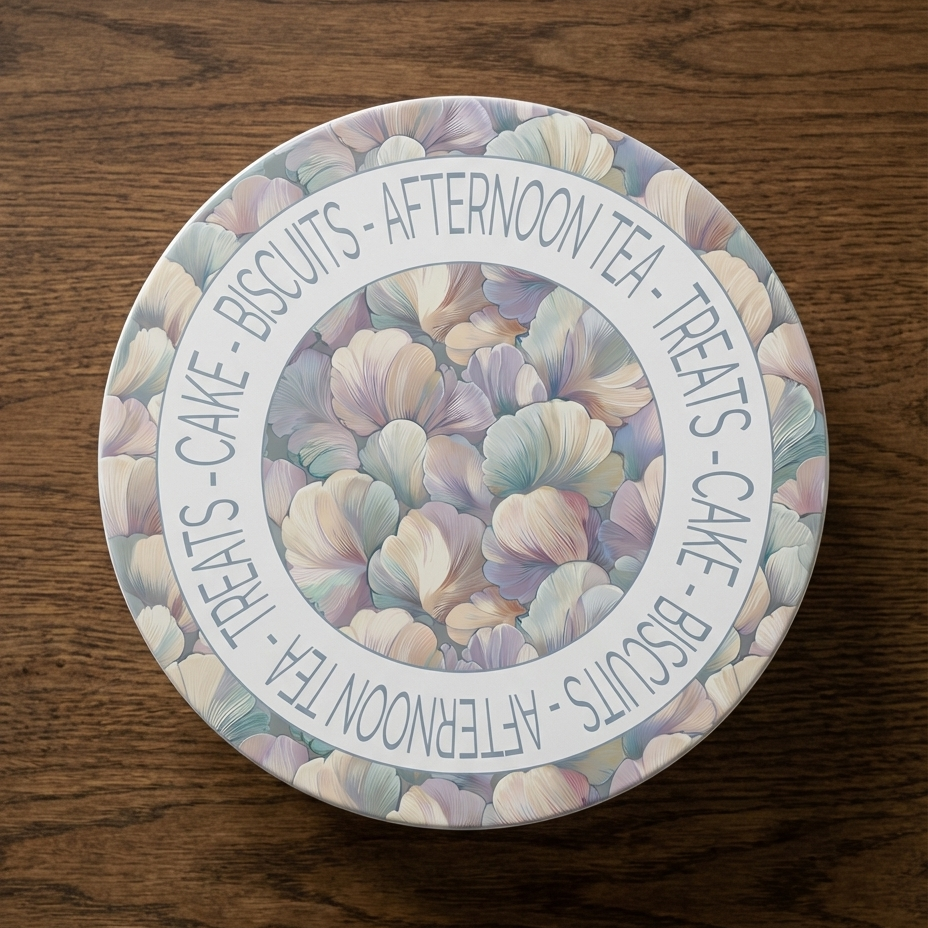 Pastel Scallops – Coastal Shell Cake Tin