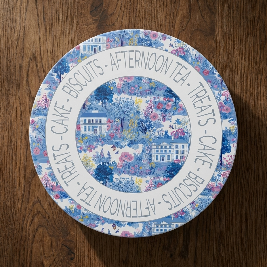 The Garden in Bloom – Garden Floral Cake Tin