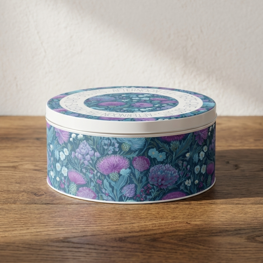 Held Against the Wind – Wild Thistle Cake Tin