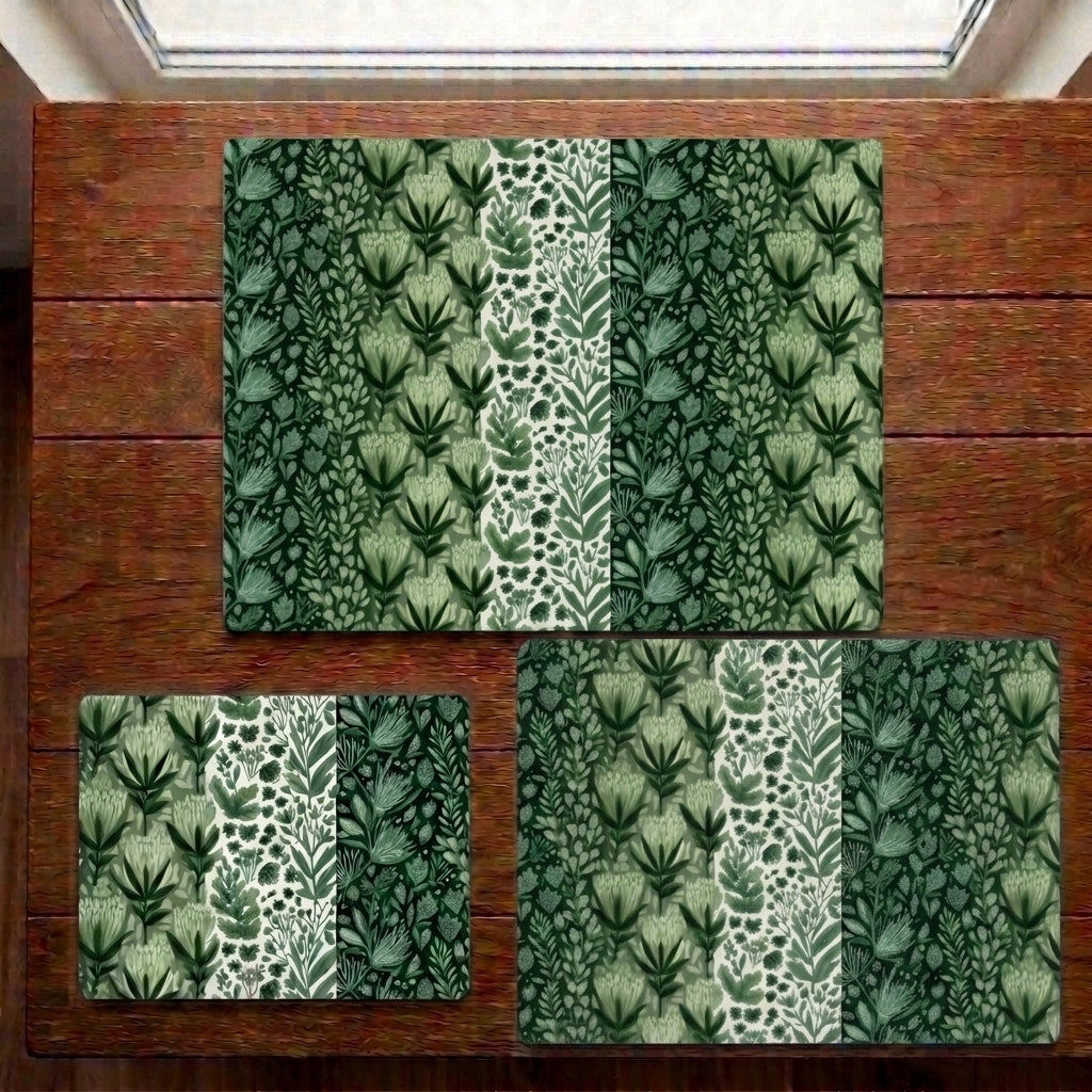 Garden in Green – Botanical Print Stonemax Chopping Board