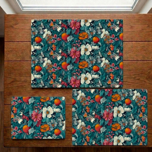 Between Garden Walls – Floral Stonemax Chopping Board