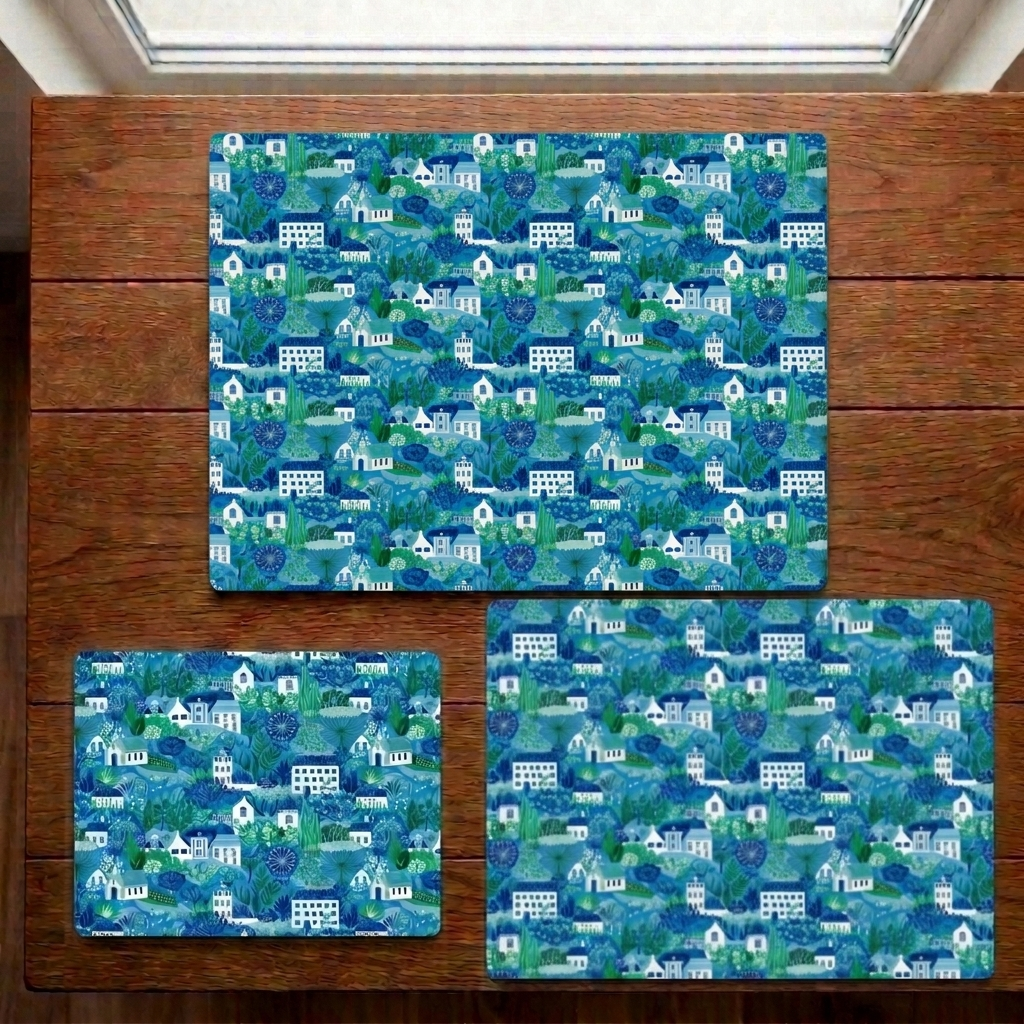 Paths Between the Houses – Stonemax Chopping Board