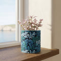 Where the Sea Grows Dark Indoor Ceramic Plant Pot