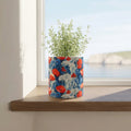 Where Poppies Run to Sea Indoor Ceramic Plant Pot