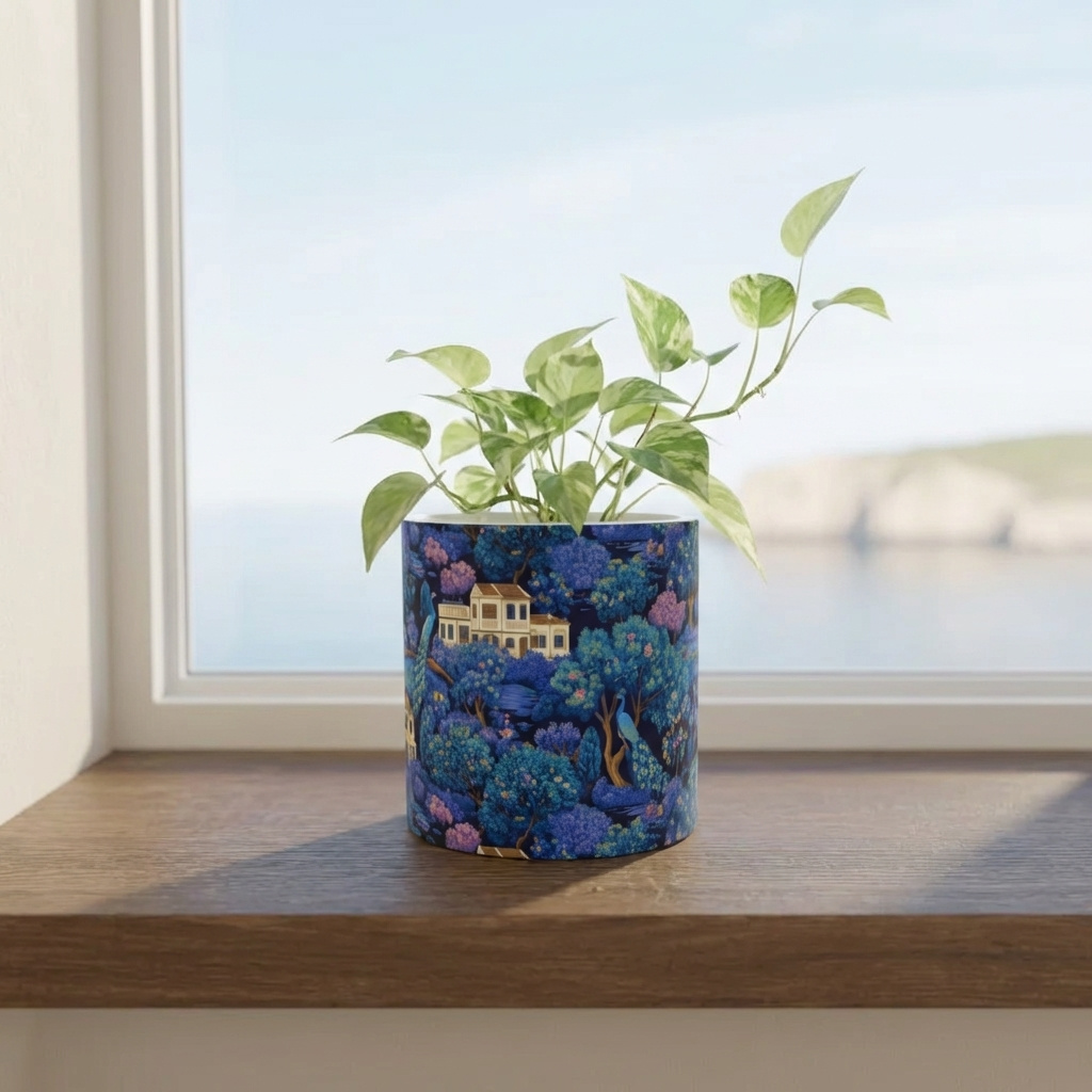 The Night Garden Indoor Ceramic Plant Pot
