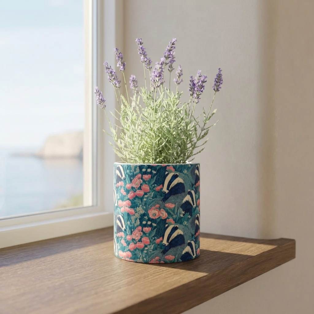 In the Still of Summer Indoor Ceramic Plant Pot