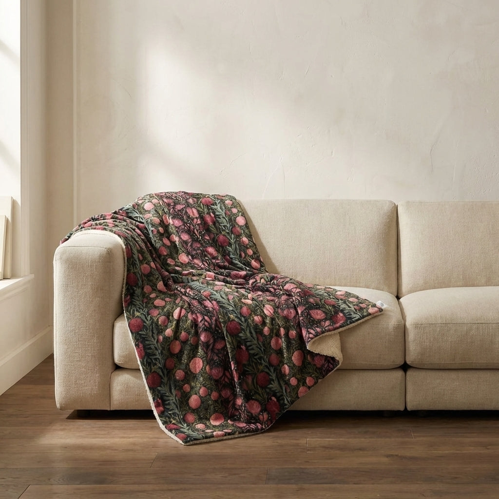 Fleece-Lined Throw — Bloom & Thicket