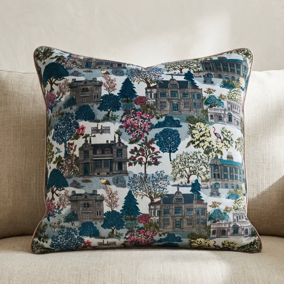 Country Garden Cushion — The Long Afternoon