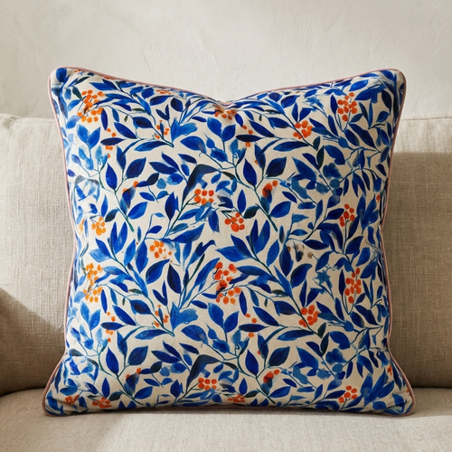 Botanical Cushion - Whispering Leaves