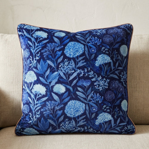 Botanical Cushion - Ink & Petal
