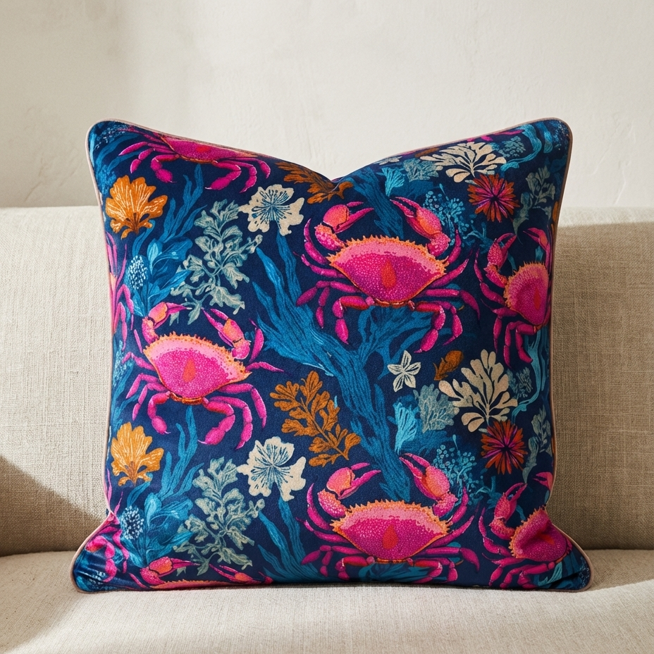 Sea Life Cushion — Among The Rockpools