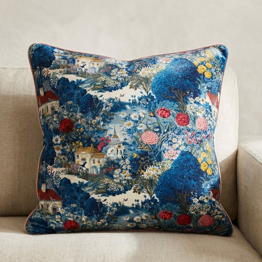 Country Garden Cushion — A Corner Of Summer