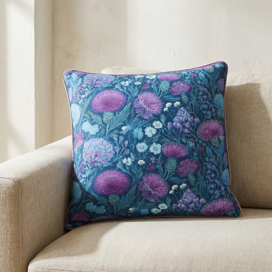 Botanical Cushion — Held Against The Wind