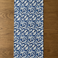 Tide-Worn Mussels — Coastal Shell Cotton-Linen Table Runner